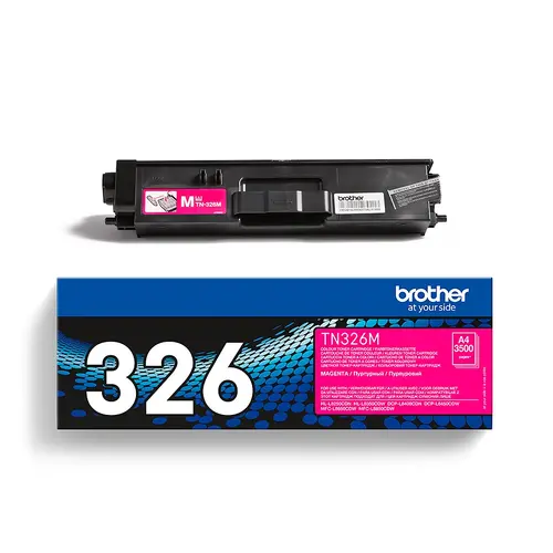 КАСЕТА ЗА BROTHER HL L8250CDN/L8350CDW/MFC L8650CDW/L8850CDW/DCP L8400CDN/L8450CDW - HIGH CAPACITY - Magenta - PN TN326M (TN-326M)