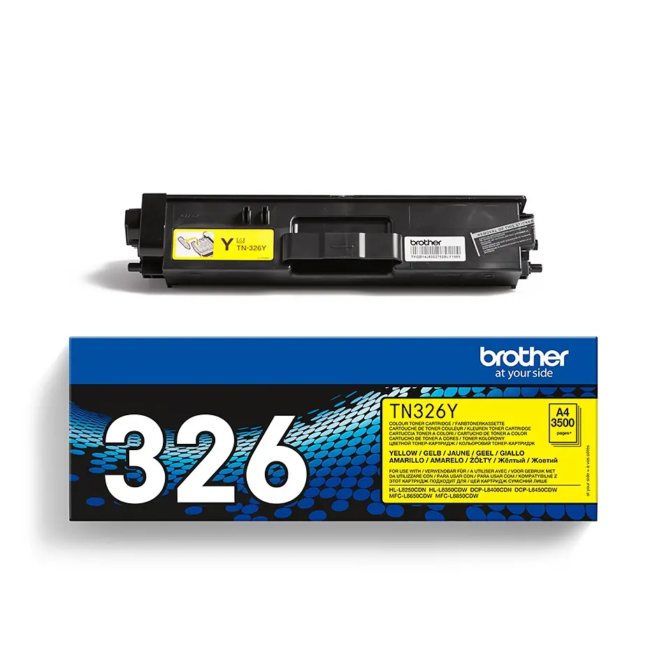 КАСЕТА ЗА BROTHER HL L8250CDN/L8350CDW/MFC L8650CDW/L8850CDW/DCP L8400CDN/L8450CDW - HIGH CAPACITY - Yellow - PN TN326Y (TN-326Y)