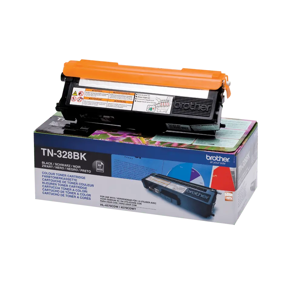 КАСЕТА ЗА BROTHER HL 4570CDW/MFC 9970/DCP 9270 - Black - PN TN328BK (TN-328BK)