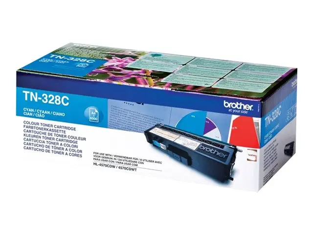 КАСЕТА ЗА BROTHER HL 4570CDW/MFC 9970/DCP 9270 - Cyan - PN TN328C (TN-328C)