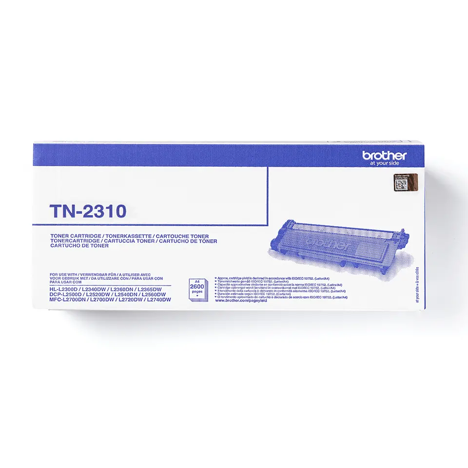 Κασέτα για BROTHER HL L2300D/2340D/2360DN/DCP L2500D/L2520DW/L2540DN/L2560DW - Μαύρο - PN TN2310 (TN-2310)