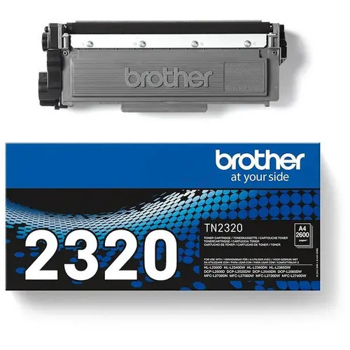 КАСЕТА ЗА BROTHER HL L2300D/2340D/2360DN/DCP L2500D/L2520DW/L2540DN/L2560DW - HIGH CAPACITY - Black - PN TN2320 (TN-2320) - image 1