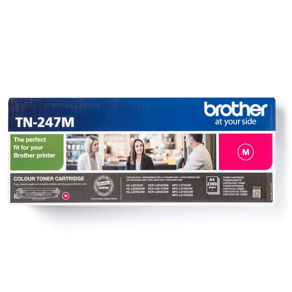КАСЕТА ЗА BROTHER HL L3270CDW/L3210CW/3230CDW/DCP L3510CDW/3517CDW/3550CDW/MFC L3710CW/3770CDW/3730CDN/3750CDW - HIGH CAPACITY - Magenta - PN TN247M (TN-247M)