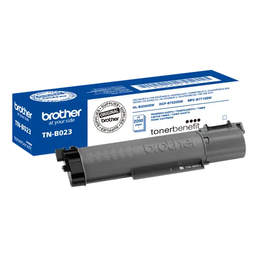 КАСЕТА ЗА BROTHER HL B2080DW/DCP B7520DW/MFC B7715DW - Black - PN TNB023 (TN-B023) - image 1