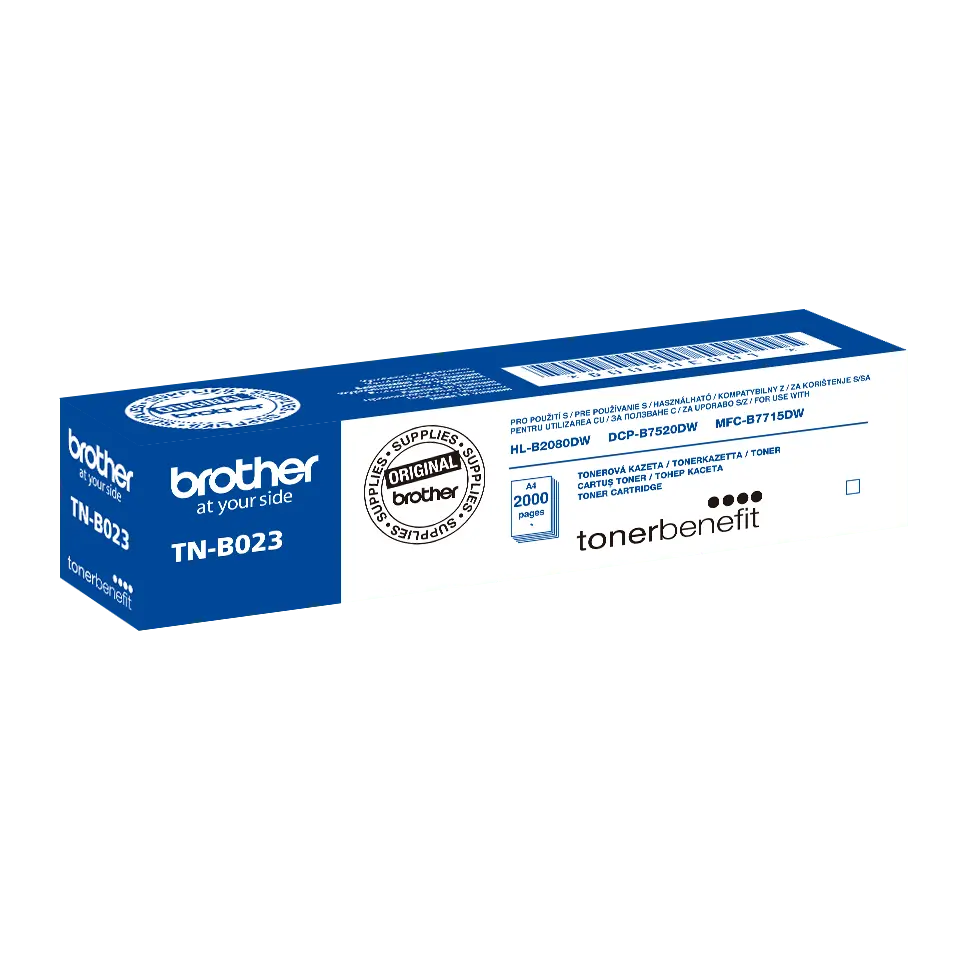 КАСЕТА ЗА BROTHER HL B2080DW/DCP B7520DW/MFC B7715DW - Black - PN TNB023 (TN-B023) - image 2