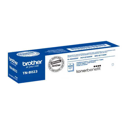 Cartuș pentru BROTHER HL B2080DW/DCP B7520DW/MFC B7715DW - Negru - PN TNB023 (TN-B023) - 3