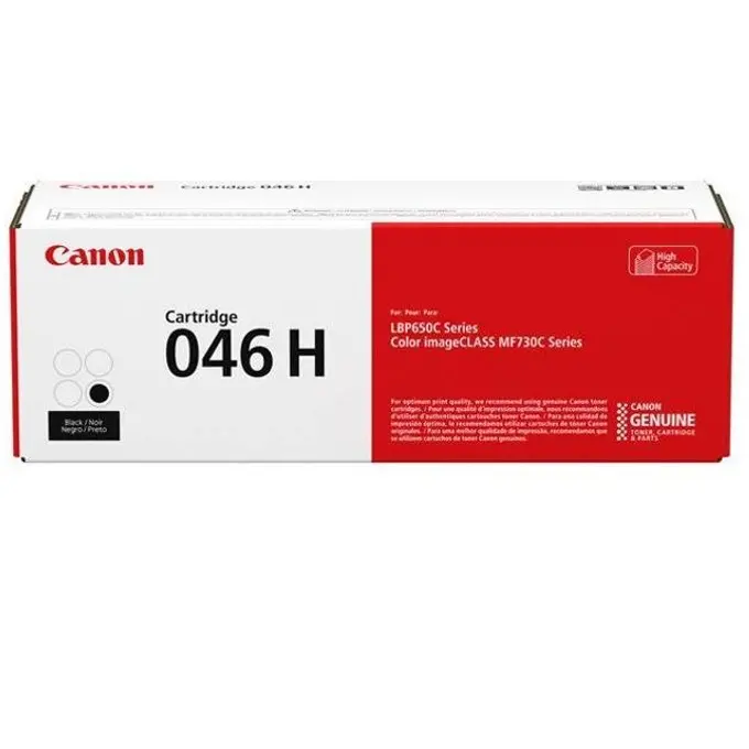 Cartuș pentru CANON i-SENSYS LBP650 Series/MF730 Series - CAPACITATE MARE - Negru - CRG-046HBK (CRG046HBK) - PN CR1254C002AA