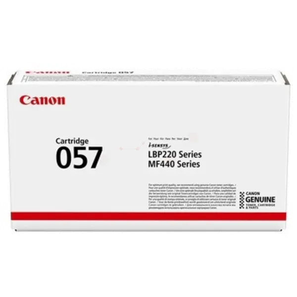 КАСЕТА ЗА CANON i-SENSYS LBP220 Series/MF440 Series - Black - CRG057 (CRG-057) - PN 3009C002 - image 1