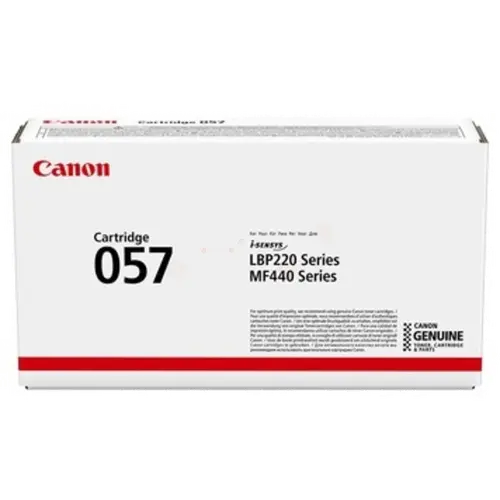 КАСЕТА ЗА CANON i-SENSYS LBP220 Series/MF440 Series - Black - CRG057 (CRG-057) - PN 3009C002 - image 1