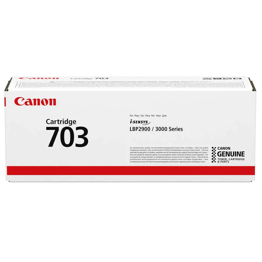 ΚΑΣΕΤΑ ΤΟΝΕΡ ΓΙΑ CANON LBP 2900/3000 - CRG-703 (CRG703) - Μαύρο - PN CR7616A005AA