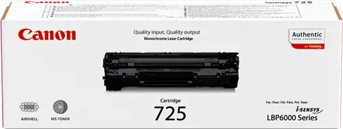 КАСЕТА ЗА CANON LBP6000/LBP6020/LBP6030/MF3010 - CRG-725 (CRG725) - Black - PN CR3484B002AA