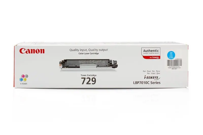 КАСЕТА ЗА CANON LBP7018C/LBP7010C - Cyan - CRG729C (CRG-729C) - PN CR4369B002AA