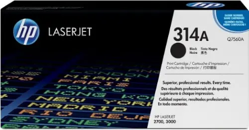 CARTUȘ PENTRU HP Color Laserjet 3000/2700 - Negru - /314A/ - PN Q7560A