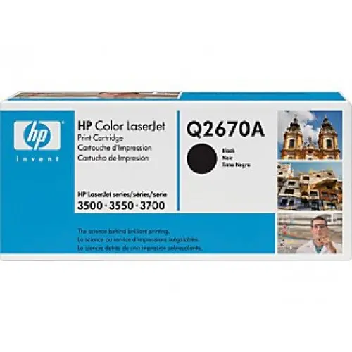 КАСЕТА ЗА HP Color Laserjet 3500/3700 - Black - /308A/ - PN Q2670A