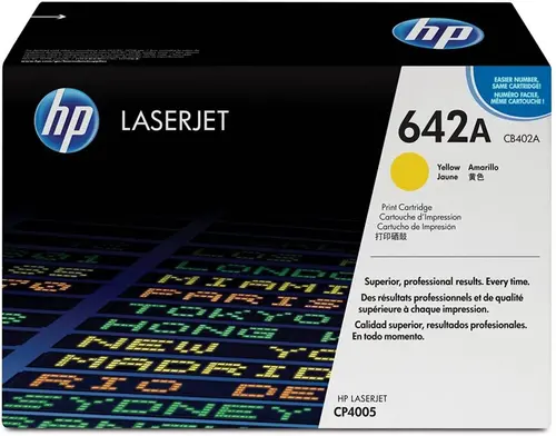 КАСЕТА ЗА HP Color Laserjet CP4005 Series - Yellow - /642A/ - PN CB402A