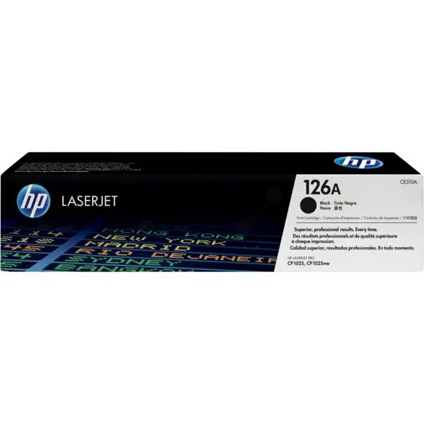 КАСЕТА ЗА HP Color Laserjet CP1025/CP1025NW - Black - /126A/ - PN CE310A - image 1