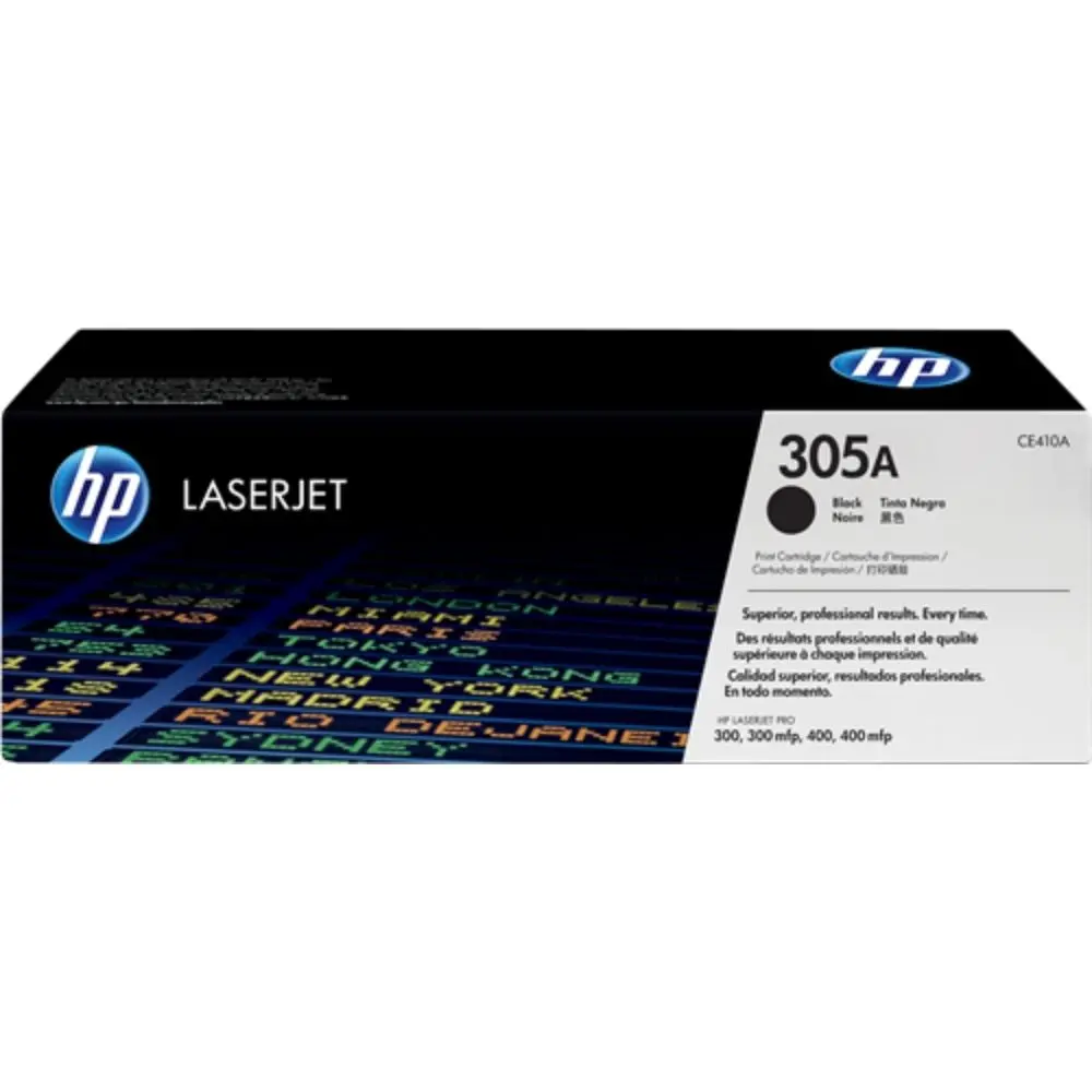 КАСЕТА ЗА HP Color Laserjet PRO 300/400 Color Printer/MFP series - Black - /305A/ - PN CE410A