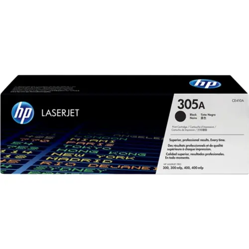 Κασέτα για HP Color Laserjet PRO 300/400 σειρά έγχρωμων εκτυπωτών/MFP - Μαύρο - /305A/ - PN CE410A