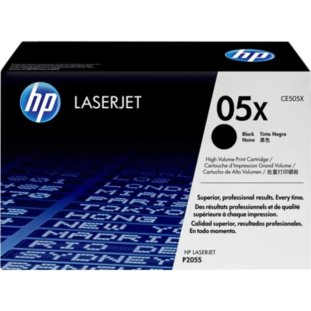 КАСЕТА ЗА HP Laserjet P2053/P2055 - HIGH CAPACITY - Black - /05X/ - PN CE505X