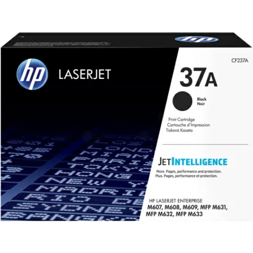 КАСЕТА ЗА HP Laserjet Enterprise M607/M608/M609/MFP M631/M632/M633 - Black - /37A/ - PN CF237A