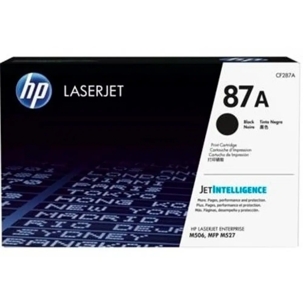 КАСЕТА ЗА HP LaserJet Enterprise M506/MFP M527 series - Black - /87A/ - PN CF287A