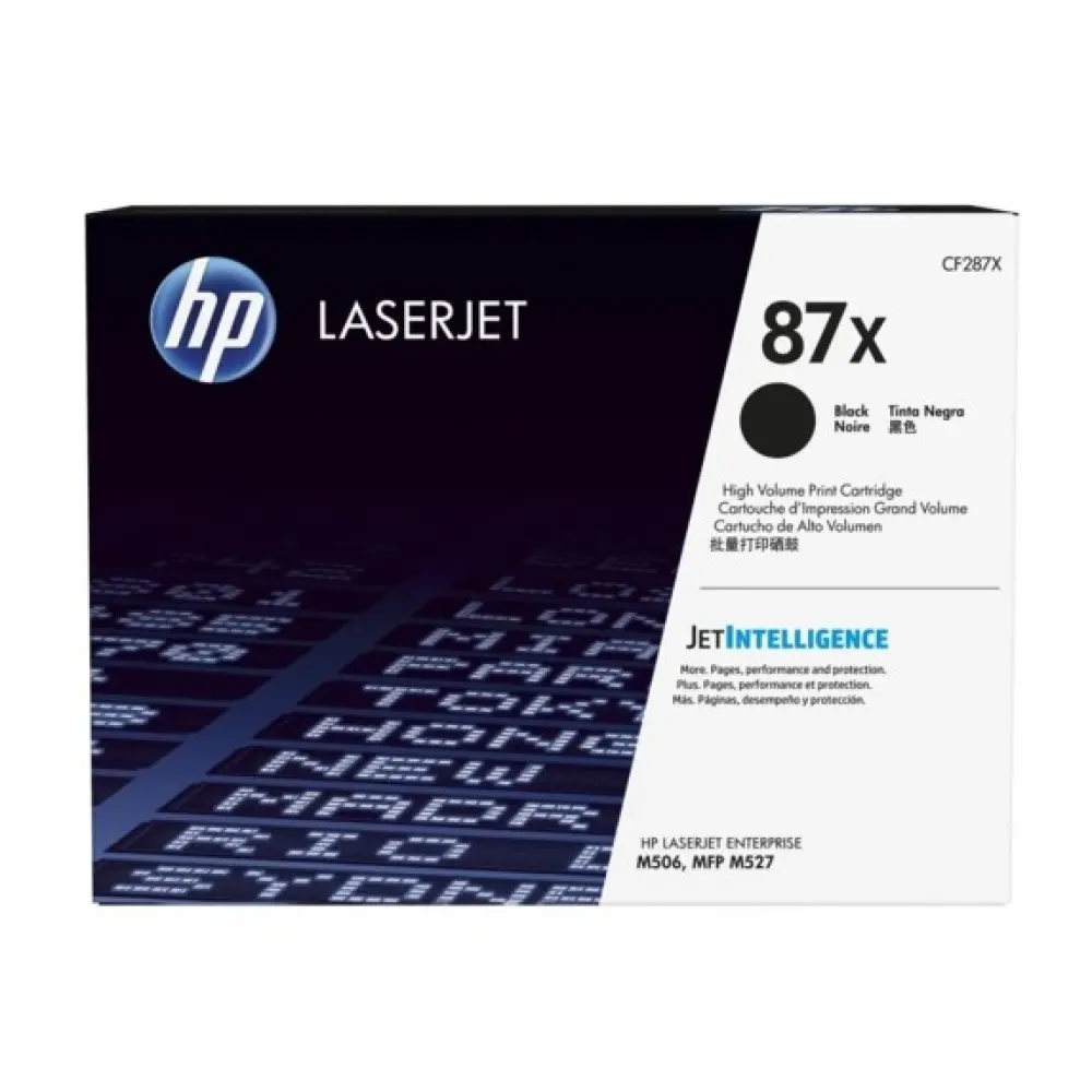 КАСЕТА ЗА HP LaserJet Enterprise M506/MFP M527 series - HIGH CAPACITY - /87X/ - Black - PN CF287X