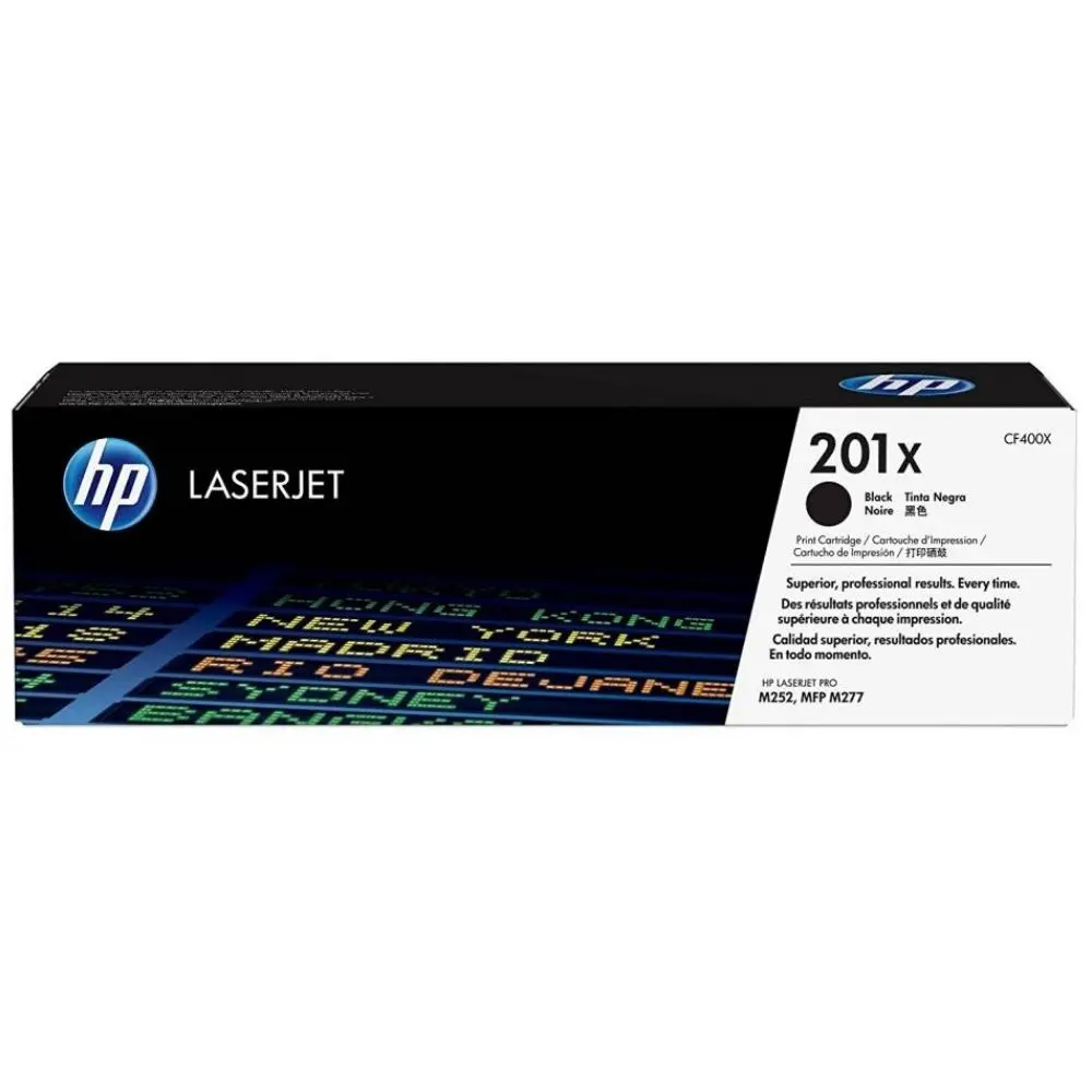 КАСЕТА ЗА HP Color LaserJet Pro M252/MFP M277 series - HIGH CAPACITY - Black - /201X/ - PN CF400X