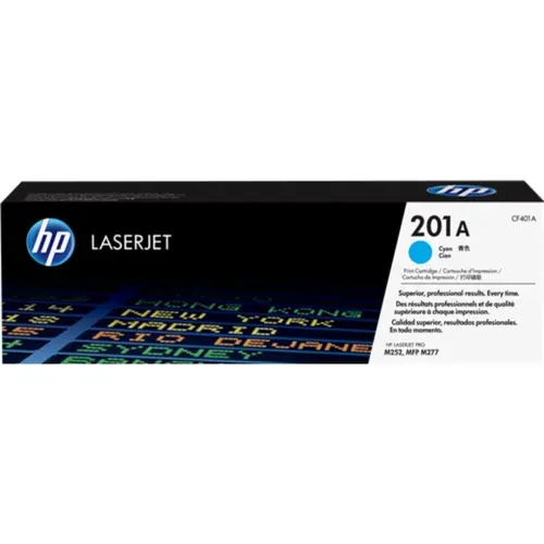 ΚΑΣΕΤΑ ΓΙΑ HP Color LaserJet Pro M252/MFP M277 series - /201A/ - Κυανό - PN CF401A - 1