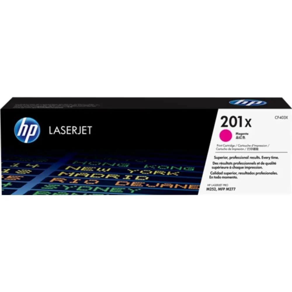 КАСЕТА ЗА HP Color LaserJet Pro M252/MFP M277 series - HIGH CAPACITY - /201X/ - Magenta - PN CF403X
