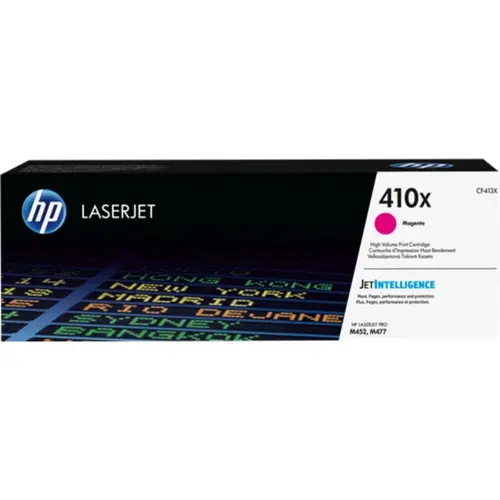 КАСЕТА ЗА HP Color LaserJet Pro M452 series/MFP M477 series - HIGH CAPACITY - /410X/ - Magenta - PN CF413X