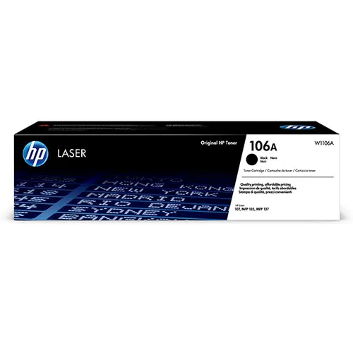 ΚΑΣΕΤΑ ΓΙΑ HP Laser 107/MFP 135/MFP 137 - Μαύρο - /106A/ - PN W1106A - 1