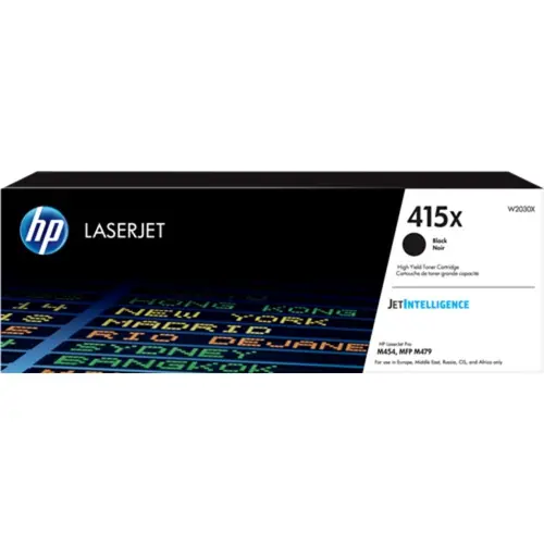 CARTUȘ PENTRU HP Color Laserjet PRO M454/MFP M479 - CAPACITATE MARE - Negru - /415X/ - PN W2030X - 1