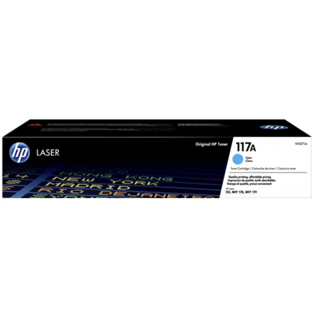 CARTUȘ PENTRU HP Color Laser 150/MFP 178/MFP 179 - Cyan - /117A/ - PN W2071A