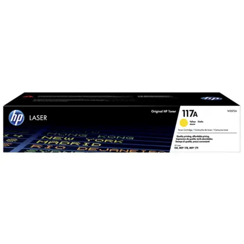 ΚΑΣΕΤΑ ΤΟΝΕΡ ΓΙΑ HP Color Laser 150/MFP 178/MFP 179 - Κίτρινο - /117A/ - PN W2072A - 1