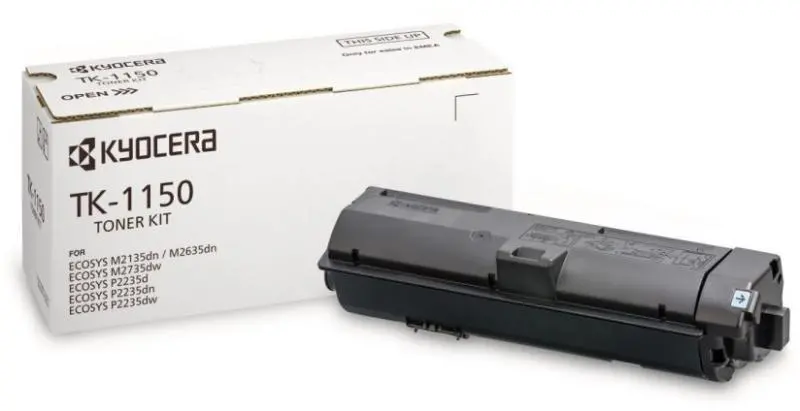 ΚΑΣΕΤΑ ΓΙΑ KYOCERA Ecosys M 2135/2135DN/2635/2635DN/2735/P 2235/2235D/KL3/2235DN/2235DW - Μαύρο - TK1150 (TK-1150) - PN 1T02RV0NL0