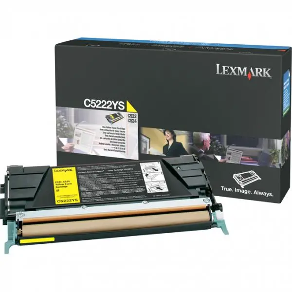КАСЕТА ЗА LEXMARK OPTRA C522/C524/C530/C532/C534 - Yellow - OUTLET - PN C5222YS
