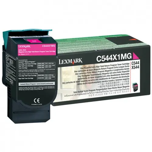 Cartuș pentru LEXMARK C544dn/C544dtn/C544dw/C544n/C546dtn/X544dn/X544dtn/X544dw/X544n/X546dtn/X548de/X548de Statoil/X548dte - Magenta - CAPACITATE