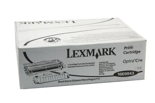 Κασέτα για LEXMARK OPTRA C710 - Μαύρο - OUTLET - PN 10E0043