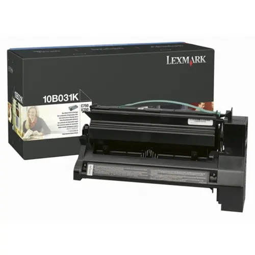 Cartuș pentru LEXMARK C 750 - Negru - OUTLET - PN 10B031K - 1