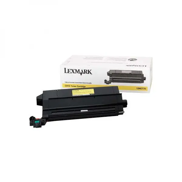 Κασέτα για LEXMARK OPTRA C910/C912 - Κίτρινο - OUTLET - PN 12N0770