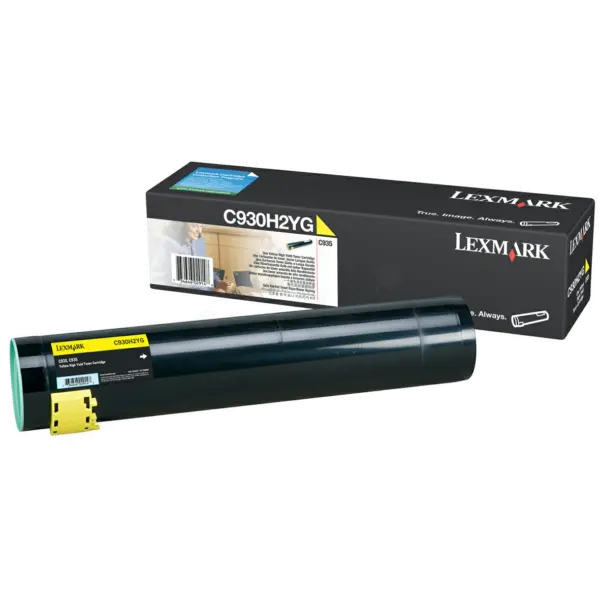 КАСЕТА ЗА LEXMARK OPTRA C935 - Yellow - PN C930H2YG - image 3