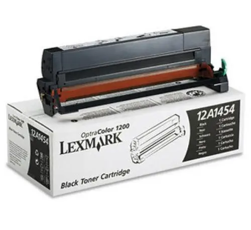 CARTUȘ PENTRU LEXMARK OPTRA COLOR 1200 - Negru - OUTLET - PN 12A1454 - 1