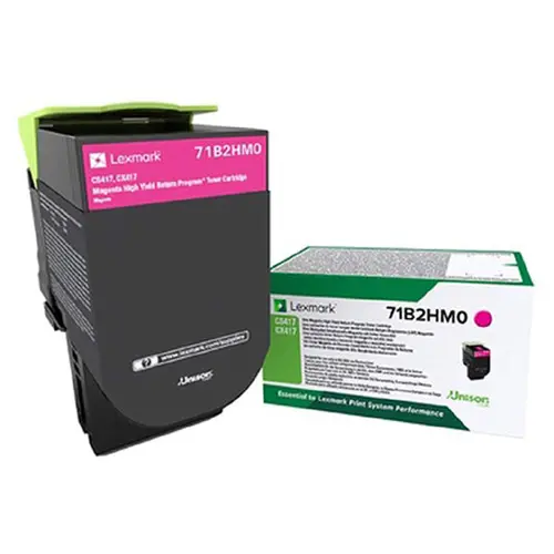 КАСЕТА ЗА LEXMARK CS417dn/CX417dn/CS517/CX517 - Magenta - HIGH CAPACITY - Return program cartridge - PN 71B2HM0