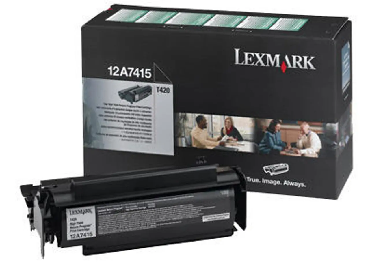КАСЕТА ЗА LEXMARK OPTRA T420 - Black - Return program cartridge - OUTLET - PN 12A7415