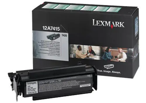 ΚΑΣΕΤΑ ΓΙΑ LEXMARK OPTRA T420 - Μαύρο - Κασέτα προγράμματος επιστροφής - OUTLET - PN 12A7415 ΚΑΣΕΤΑ ΓΙΑ LEXMARK OPTRA T420 - Μαύρο - Κασέτα προγράμματος επιστροφής - OUTLET - PN 12A7415