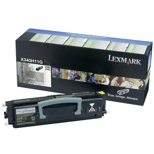 ΚΑΣΕΤΑ ΓΙΑ LEXMARK X342 - Μαύρο - Κασέτα προγράμματος επιστροφής - PN X340H11G - 1
