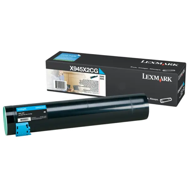 КАСЕТА ЗА LEXMARK X940/X945 Series - Cyan - PN X945X2CG - image 1