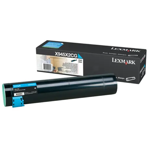 КАСЕТА ЗА LEXMARK X940/X945 Series - Cyan - PN X945X2CG - image 2