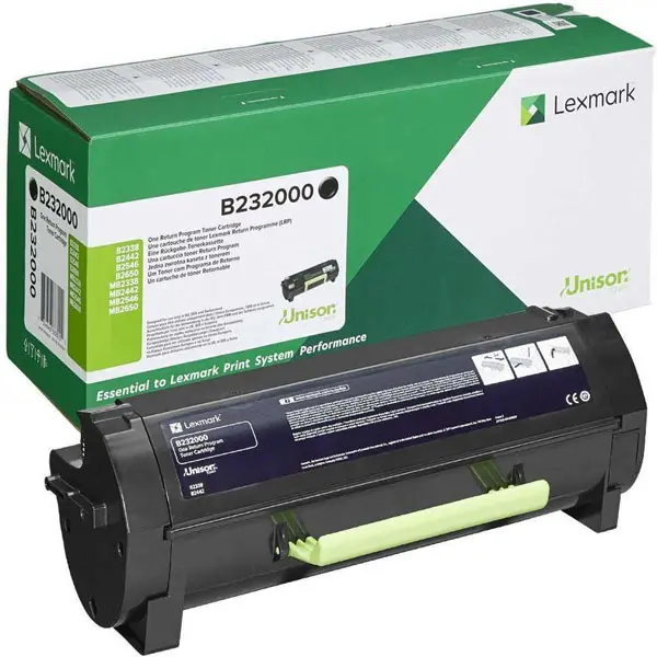 Cartuș pentru LEXMARK B2338/B2442/B2546/B2650/MB2338/MB2442/MB2546/MB2650 - Negru - PN B232000