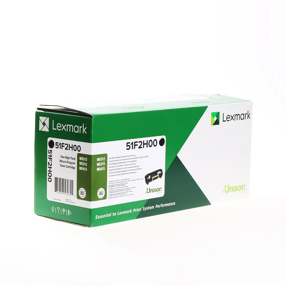 КАСЕТА ЗА LEXMARK MS312dn/MS415dn - Black - HIGH CAPACITY - /512H/ - PN 51F2H00 - image 1
